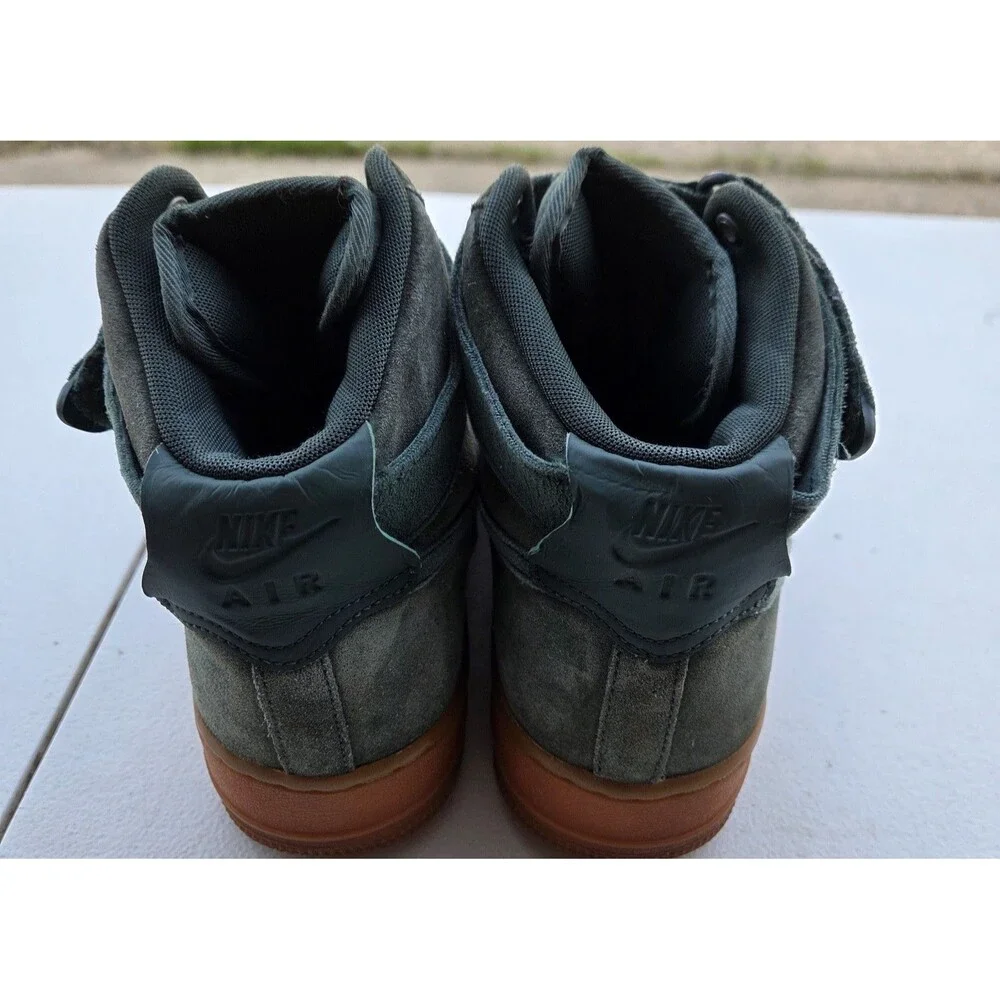 Nike AirForce 1 High '07 WB Outdoor Green Suede Gum Sole AA1118-300 Men's Size 8